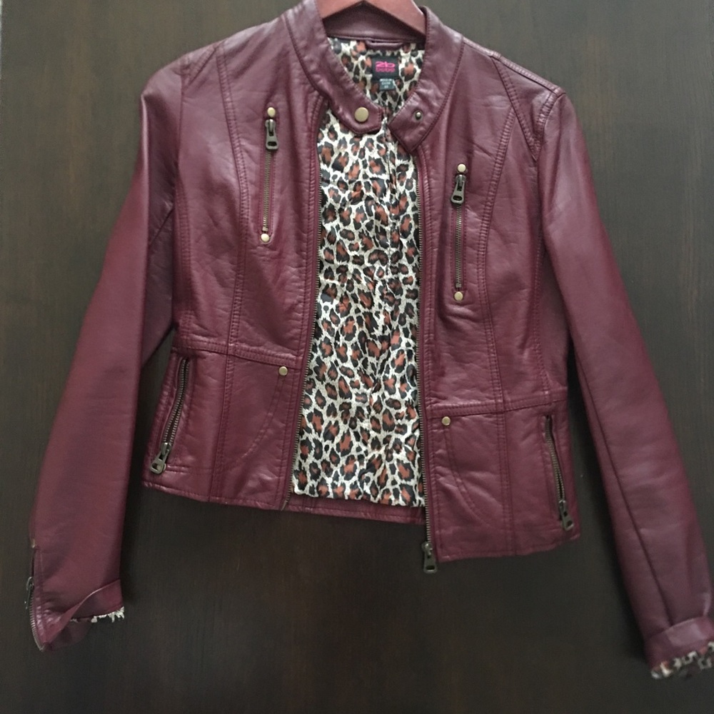 Leather jacket